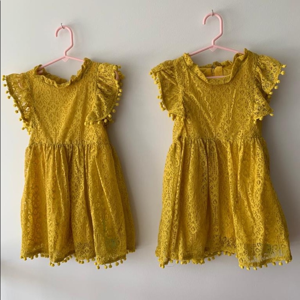 Lace dresses for twins. Price is for 1.